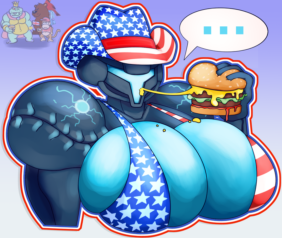 ... alien anthro armor avian banjo-kazooie banjo_(banjo-kazooie) big_breasts bikini bird breasts britain british_flag burger bust_portrait can't_enjoy clothed clothing crocodile crocodilian crocodylid crumbs dark_samus diddy_kong donkey_kong_(series) doodlewill female food group haplorhine hat headgear headgear_only headwear helmet helmet_only holding_food holding_object huge_breasts humanoid kazooie king_k._rool male mammal metroid metroid_(species) monkey nintendo overflow pattern_bikini pattern_clothing pattern_hat pattern_headgear pattern_headwear pattern_swimwear pattern_topwear pattern_underwear portrait primate rareware reptile scalie sling_bikini solo solo_focus star_pattern stars_and_stripes stripes swimwear topwear underwear united_states_of_america ursid video_games