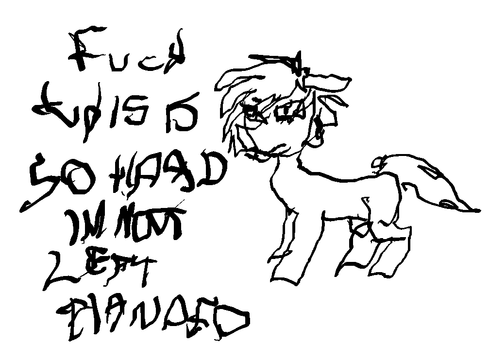 2021 black_and_white drawing english_text equid equine fan_character hasbro horse left_hand_drawing looking_at_viewer mammal monochrome my_little_pony pony profanity quadruped replica_(artist) replica_(oc) simple_background sketch solo text white_background