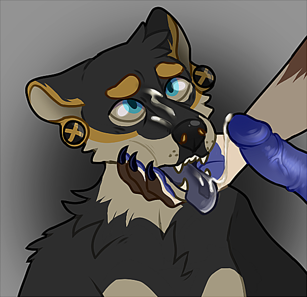 anthro bodily_fluids caffeinecat cum cum_in_mouth cum_inside cum_on_face genital_fluids male male/male