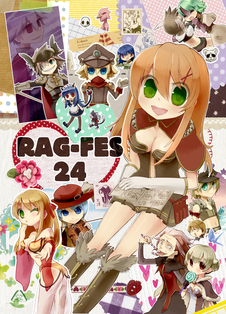 6+boys 6+girls acolyte_(ragnarok_online) alice_(ragnarok_online) animal_ears apron armband armor aura_(a440) bangs bikini black_dress blonde_hair blowing_kiss blue_eyes blue_hair blush boots breastplate breasts brown_cape brown_dress brown_footwear brown_gloves brown_hair brown_jacket brown_legwear brown_shirt brown_skirt brown_vest candy candy_cane cape cat cat_ears cat_tail cavalier_hat chainmail cleavage closed_mouth commentary_request creator_(ragnarok_online) crop_top cross detached_sleeves dolor_of_thanatos dress einbroch_guard elbow_gloves evil_snake_lord eyebrows_visible_through_hair eyepatch eyes_visible_through_hair feet_out_of_frame fingerless_gloves food frilled_apron frills fur-trimmed_cape fur-trimmed_footwear fur-trimmed_gloves fur-trimmed_shirt fur_trim gauntlets glasses gloves green_eyes green_gloves green_hair green_shirt grin gypsy_(ragnarok_online) hair_between_eyes hat head_wings heart high_wizard_(ragnarok_online) hill_wind_(ragnarok_online) holding holding_instrument holding_sword holding_weapon hunter_(ragnarok_online) instrument jacket katheryne_keyron kemonomimi_mode living_clothes lollipop long_hair looking_at_viewer lord_knight_(ragnarok_online) maid maid_headdress mask medium_breasts medium_hair mian_guan miniskirt minstrel_(ragnarok_online) mouth_mask multiple_boys multiple_girls odium_of_thanatos one_eye_closed open_mouth panda_mask pants pantyhose pauldrons peaked_cap plume purple_eyes ragfes ragnarok_online ragnarok_the_animation ranger_(ragnarok_online) red_cape red_eyes red_headwear red_sleeves see-through seyren_windsor sharp_teeth shirt short_dress short_hair short_shorts short_sleeves shorts shorts_under_skirt shoulder_armor skirt sleeper_(ragnarok_online) sleeveless sleeveless_shirt smile sniper_(ragnarok_online) sohee stamp strapless strapless_bikini strapless_dress swimsuit sword tabard tail teeth two-tone_dress two-tone_shirt vest violin weapon white_apron white_dress white_gloves white_hair white_jacket white_pants white_shirt wildrose yellow_bikini yellow_shirt