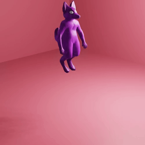 1:1 3d_(artwork) 3d_animation ambiguous_gender animated anthro balloon blender_(software) canid canine deflation digital_media_(artwork) digitigrade fox foxygrandpaa gravity humor inflatable liminal_spaces low_res mammal meme physics pink_background purple_body rubber short_playtime silly simple_background simulation solo surreal