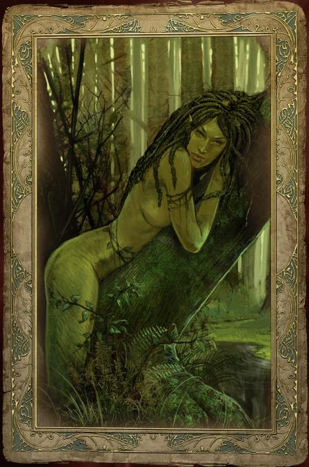 dryad mor&eacute;nn tagme the_witcher