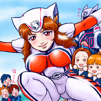 ban_akaza dekamaster dekaswan hoji_tomasu jasmine_reimon sen-chan senichi_enari super_sentai swan_shiratori tokusou_sentai_dekaranger umeko_kodou