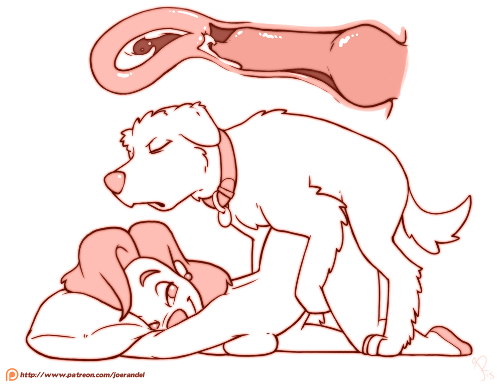 2015 animal_humanoid anthro anthro_on_feral anthro_penetrated bestiality bodily_fluids breasts canid canine canis collar cum cum_in_pussy cum_inside cum_while_penetrated disney doggystyle domestic_dog duo ejaculation erection eyes_closed female female_on_feral female_penetrated feral feral_penetrating feral_penetrating_anthro feral_penetrating_female from_behind_position fur genital_fluids genitals goof_troop happy happy_sex humanoid internal interspecies joe_randel knot knotting looking_back looking_pleasured lying male male/female male_on_anthro male_penetrating male_penetrating_female mammal mammal_humanoid monochrome nude on_front on_ground penetration penile penile_penetration penis penis_in_pussy pussy roxanne_(goof_troop) sex simple_background text url vaginal vaginal_penetration white_background white_body white_fur white_tail