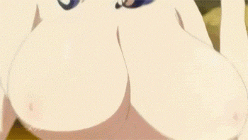 animated animated_gif blush bouncing_breasts breasts gif huge_breasts inverted_nipples lowres nipples nude onsen open_mouth seikon_no_qwaser yamanobe_tomo