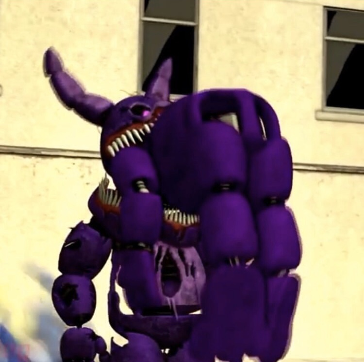 animatronic anthro anthro_on_anthro building duo eating five_nights_at_freddy's five_nights_at_freddy's_2 humor lagomorph leporid looking_down machine male male/male mammal meme open_mouth outside pink_eyes predator/prey purple_body rabbit robot scottgames shadow_freddy_(fnaf) sharp_teeth tagme teeth torn_body twisted_bonnie_(fnaf) unhinged_jaw unknown_artist ursid video_games vore whiskers