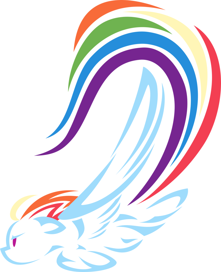 2024 abstract_art alpha_channel equid equine eyebrows female feral friendship_is_magic hasbro mammal minimalist multicolored_tail my_little_pony mythological_creature mythological_equine mythology pegasus pink_eyes rainbow_dash_(mlp) simple_background solo tail transparent_background up1ter wings