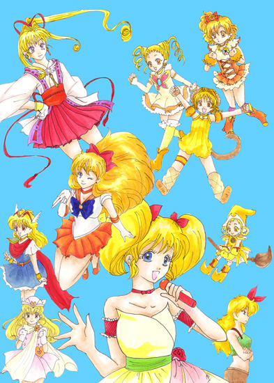 akazukin_chacha bishoujo_senshi_sailor_moon nurse_angel_ririka_sos precure sailor_moon tokikyo tokyo_mew_mew