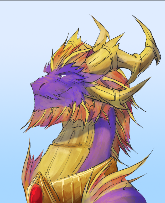 2020 activision age_difference aged_up dated digital_media_(artwork) dragon feral horn jewelry male multi_horn mythological_creature mythological_scalie mythology necklace older_male purple_dragon scalie simple_background solo spyro spyro_the_dragon the_legend_of_spyro xannador