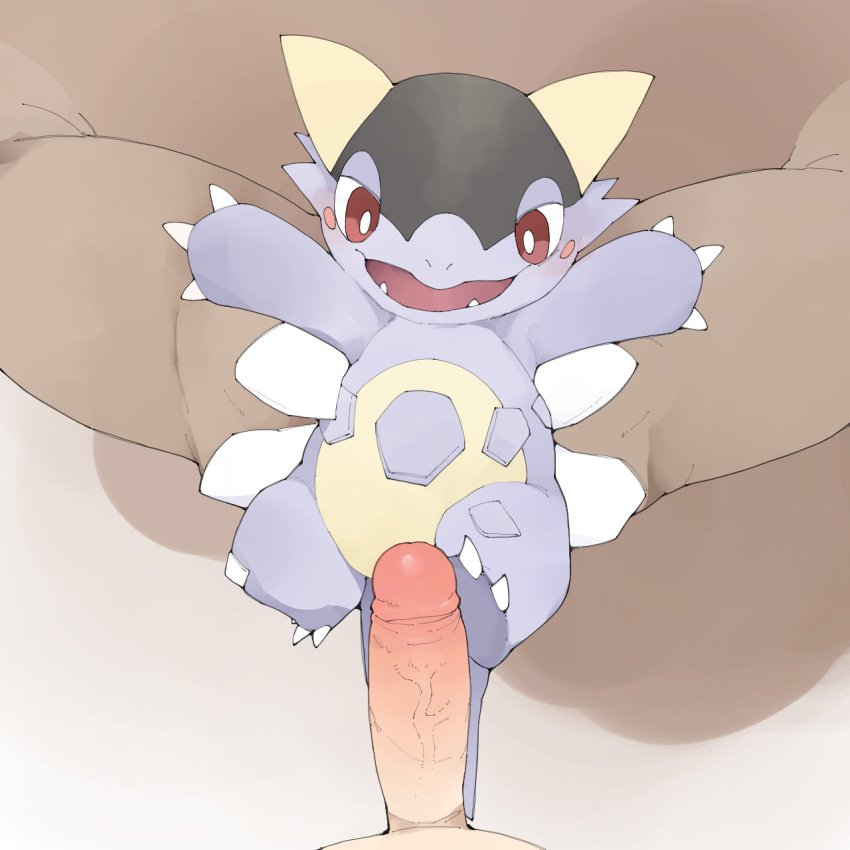 1:1 2022 3_fingers 3_toes ambiguous_focus ambiguous_gender ambiguous_on_human anthro anthro_focus baby_kangaskhan bad_parenting biped brown_body claws countershade_torso countershading cute_fangs digital_media_(artwork) erection faceless_ambiguous faceless_anthro faceless_character faceless_human faceless_male fangs feet finger_claws fingers first_person_view foot_fetish foot_play footjob genitals grey_background group hi_res holding_character human human_on_anthro humanoid_genitalia humanoid_penis interspecies larger_ambiguous larger_anthro larger_human larger_male light_body looking_at_genitalia looking_at_penis looking_down male male/ambiguous male_on_anthro male_pov mammal mega_evolution mega_kangaskhan multicolored_body nintendo on_model open_mouth open_smile penis pok&eacute;mon pok&eacute;mon_(species) pok&eacute;philia pupils purple_body receiving_footjob_pov receiving_pov red_eyes semi-anthro sex shaded simple_background simple_shading size_difference smaller_ambiguous smaller_anthro smile solo_focus tan_body tan_countershading tan_ears toe_claws toes trio vein video_games white_claws white_pupils youjomodoki