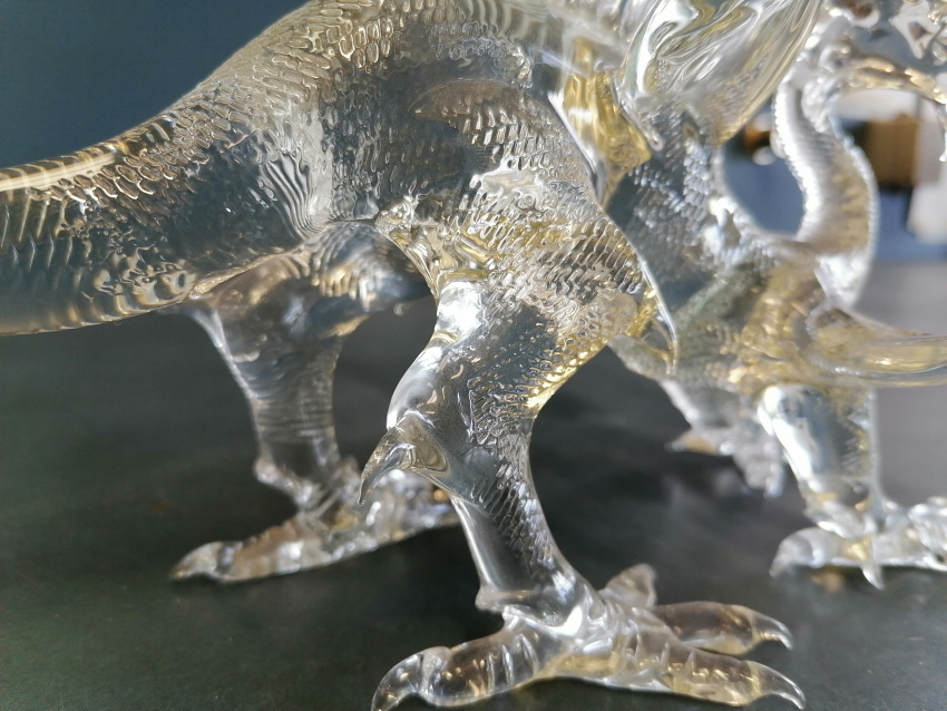 absurd_res bast45 claws detailed detailed_scales dragon feral glass glassblower handmade hi_res scales solo