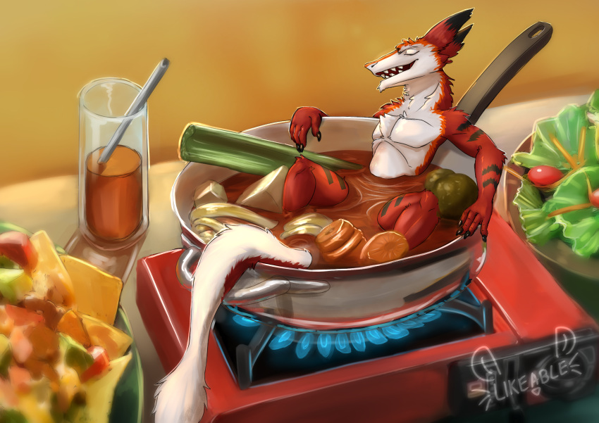 absurd_res food hi_res hot_pot mini sergal sfw