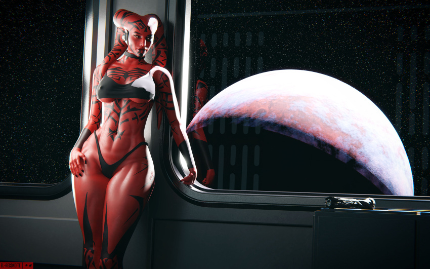3d_(artwork) abs absurd_res alien alien_humanoid breasts clothed clothing darth_talon digital_media_(artwork) el-recondite erect_nipples erect_nipples_under_clothes female fingers hi_res high-waisted_thong humanoid lekku_(anatomy) lips muscular muscular_female navel nipple_outline nipples panties pseudo_hair red_body red_skin sith sith_lord skimpy solo star_wars tentacles thick_thighs thong twi'lek under_boob underwear wide_hips