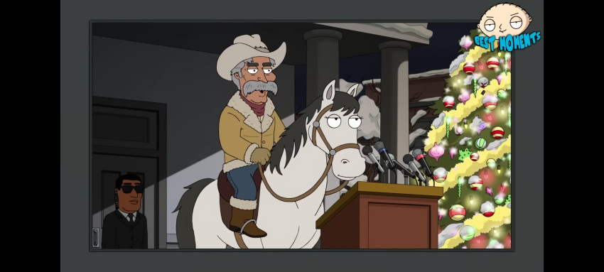 duo equid equine family_guy female hi_res human male mammal screencap