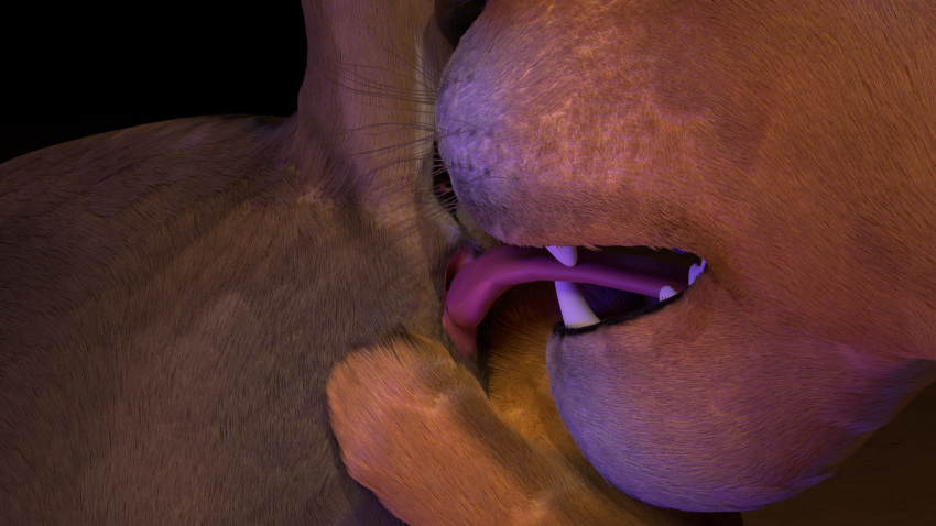 3d_(artwork) 3danimal 3dart 3dartwork 3dferal 3dlion anus bigcat cunnilingus digital_media_(artwork) duo felid feline female feral fur hair hi_res licking lion male male/female mammal oral pantherine realistic ruark sex tongue tongue_out vaginal