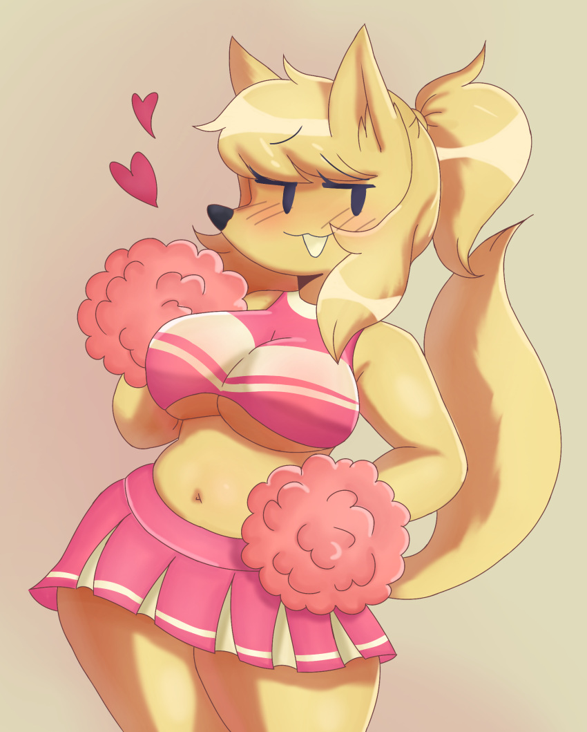 &lt;3 anonymous_artist anthro big_breasts bottomwear breasts clothing crossgender curvy_figure female glistening glistening_hair hair hi_res hispanic hispanic_youtuber kobito_mrow long_hair loquendero ninetales nintendo pok&eacute;mon pok&eacute;mon_(species) redbromer redbromer_td seductive skirt slightly_chubby solo thick_thighs video_games voluptuous wide_hips yellow_body youtuber