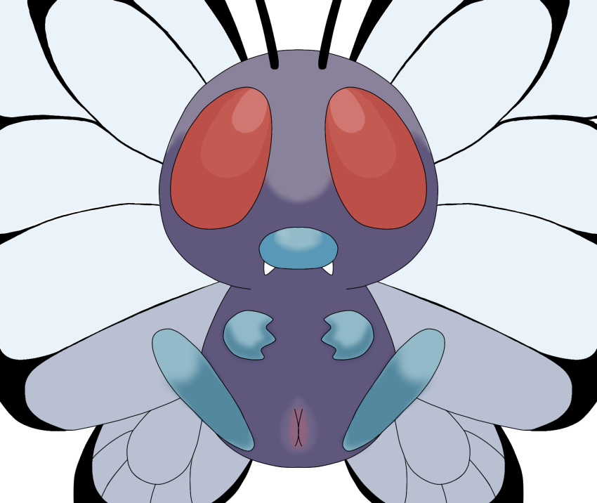 arthropod butterfly butterfree female generation_1_pokemon genitals hi_res honeyu insect lepidopteran lepidopteran_wings nintendo pokemon pokemon_(species) pussy solo solo_focus tagme video_games wings