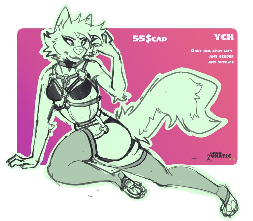 absurd_res clothing hi_res invalid_tag lingerie nsfw pinup pose ych