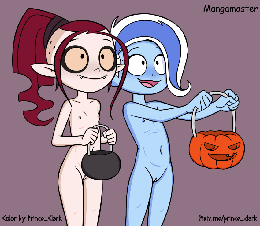 casual_nudity duo fangs female ghost ghoul_school gruftine hair halloween hanna-barbera hi_res holidays humanoid navel nipples nude phantasma_(ghoul_school) red_hair school_for_vampires scooby-doo_(series) smile spirit splooge trick_or_treat vampire young