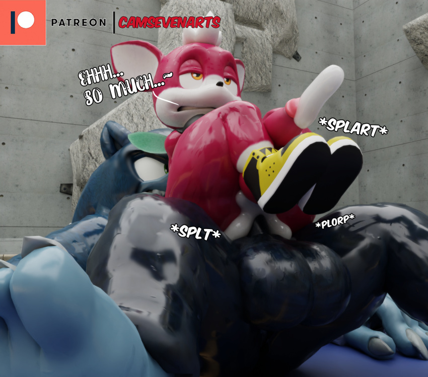 3d_(artwork) anal anal_orgasm anal_penetration anthro balls big_balls big_butt big_penis blue_body blue_fur bodily_fluids butt camseven chip_(sonic) cum cum_in_ass cum_inside cum_overflow cum_while_penetrated cumshot digital_media_(artwork) duo ejaculation english_text eulipotyphlan fur genital_fluids genitals girly gym hair half-closed_eyes hands-free hi_res lying male male/male male_penetrated male_penetrating male_penetrating_male mammal muscular narrowed_eyes nipples on_back on_bottom on_ground on_top penetration penis red_body red_fur reverse_cowgirl_position sega sex size_difference smile sonic_the_hedgehog sonic_the_hedgehog_(series) sonic_the_werehog sonic_unleashed sweat sweaty_balls sweaty_butt sweaty_genitalia sweaty_penis teapot_(body_type) text thick_thighs unknown_species watermark were wereeulipotyphlan werehog white_hair wide_hips wings