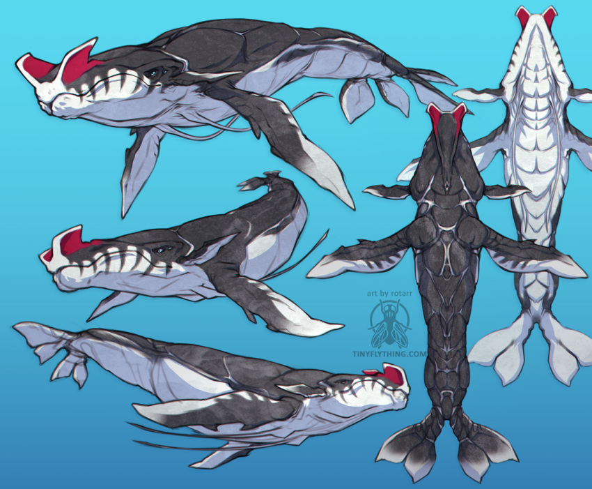 alien blue_background cetacean james_cameron's_avatar mammal marine rotarr simple_background solo tulkun
