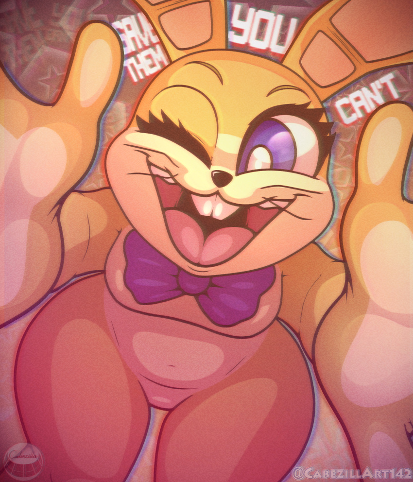 bunny_girl five_nights_at_freddy's glitchtrap goldenbonnie hi_res lagomorph leporid mammal rabbit rabbit_girl scottgames springbonnie springtrap