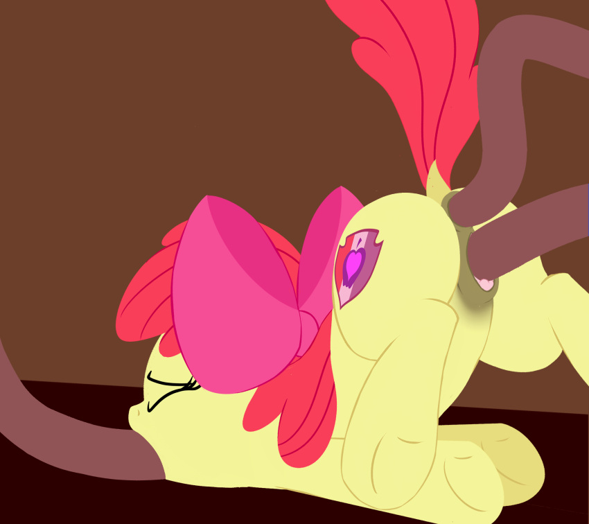 2022 accessory all_three_filled anal anal_penetration anus apple_bloom_(mlp) ass_up bow_ribbon butt clitoris colored cutie_mark digital_media_(artwork) dock dtcx97 earth_pony equid equine eyebrows eyes_closed female feral flat_colors friendship_is_magic fur genitals hair hair_accessory hair_bow hair_ribbon hasbro hi_res hooves horse lying mammal my_little_pony on_front on_model oral oral_penetration penetration pony pussy red_hair red_tail ribbons sex solo tentacle_in_ass tentacle_in_mouth tentacle_in_pussy tentacle_penetration tentacle_sex tentacles tentacles_on_female triple_penetration underhoof vaginal vaginal_penetration yellow_body yellow_fur