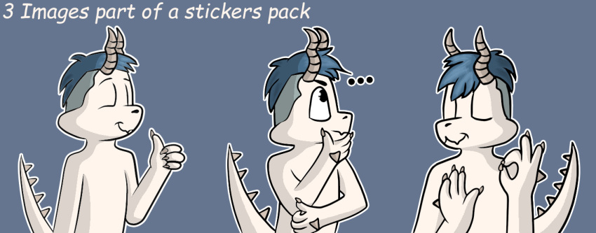 anthro disney dragon just_right lucy_(lucyhaupdarsteller) lucyhaupdarsteller male meme solo sticker_pack stickers telegram telegram_sticker the_emperor's_new_groove zafra