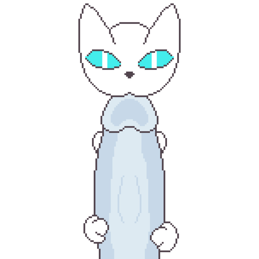 animated anthro blue_eyes canid canine disembodied_hand duo ethereal fox fur ghost hi_res insignia_co male male/male mammal proxy_(crazyassfox22) spectre_(insignia_co) spirit white white_body