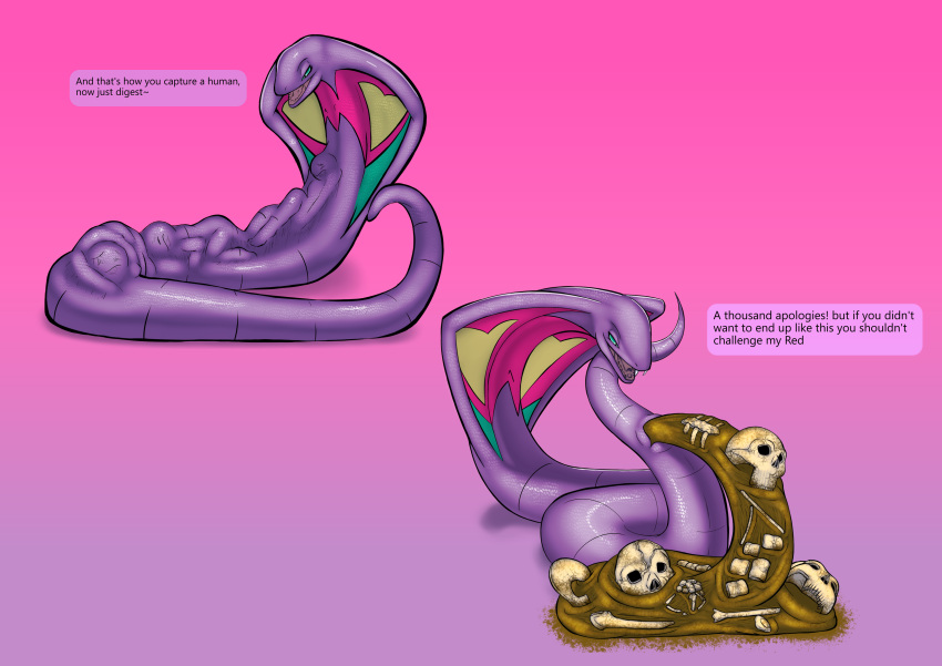 absurd_res after_vore arbok ark_(poisonsneksoffie) disposal feces female female_pred feral generation_1_pokemon group half-closed_eyes hi_res human human_prey larger_pred male male/female mammal narrowed_eyes nintendo poisonsneksoffie pokemon pokemon_(species) pokemon_pred post_vore_scat prey reptile scalie scat sequence_(comic) simple_background smaller_prey smile smirk snake vore