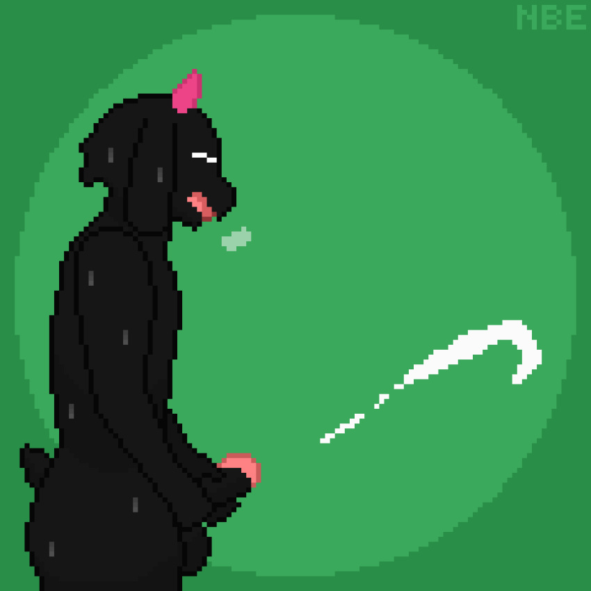 animated anthro black_body black_fur bodily_fluids both_hands_on_penis bovid breath butt caprine cum cumshot deltarune digital_media_(artwork) ejaculation eyes_closed fur genital_fluids genitals goat green_background horn humanoid_genitalia humanoid_penis long_ears loop male mammal masturbation notbraveenough nude panting penis pink_horn pixel_(artwork) pixel_animation ralsei simple_background solo solo_focus sweat tail undertale_(series)