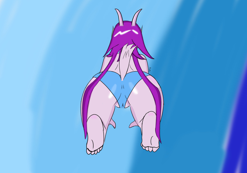 absurd_res aquatic_dragon dragon female freedom_planet freedom_planet_2 galaxytrail hi_res marine raz0ry sash_lilac solo