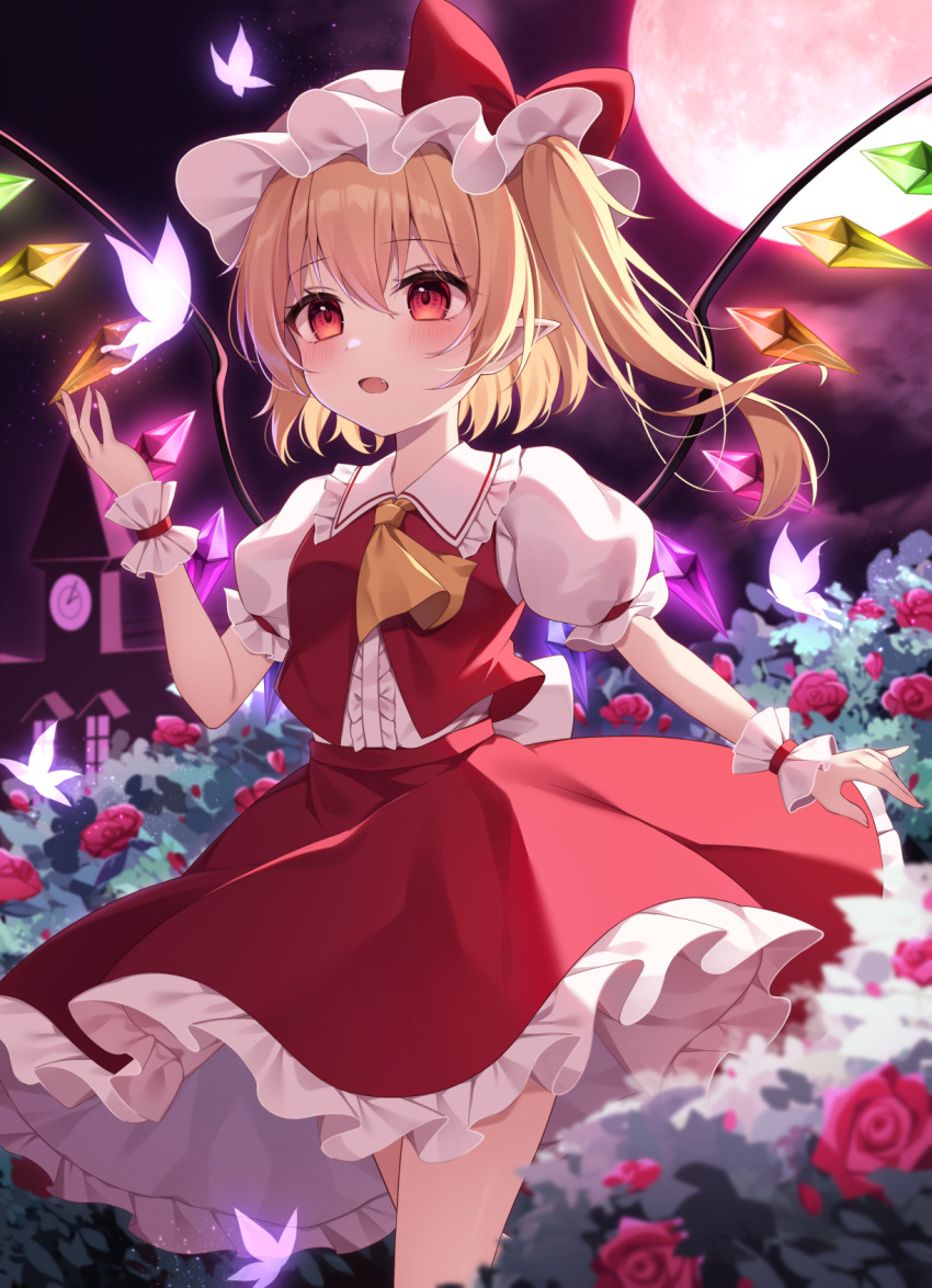 1girl blonde_hair flandre_scarlet highres miy@ red_eyes solo tagme touhou