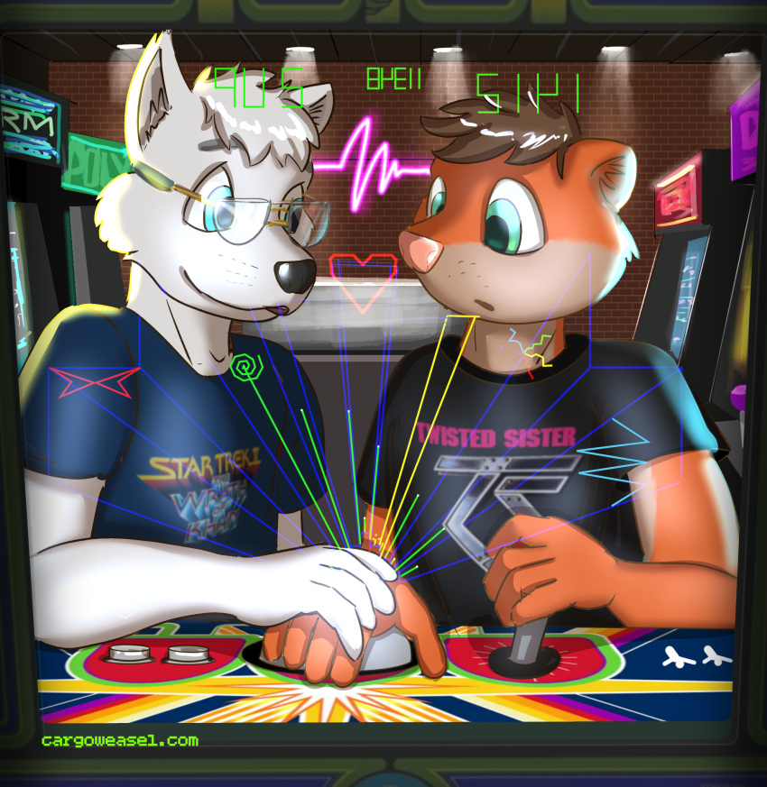 arcade arcade_machine hi_res male male/male romantic video_game_reference