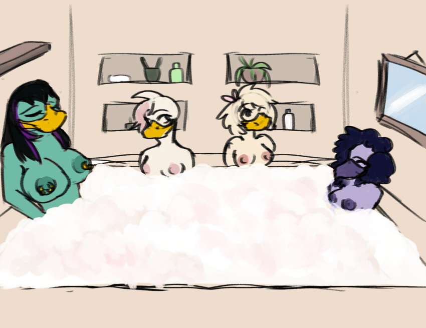 absurd_res anatid anseriform anthro aunt_(lore) aunt_and_niece_(lore) avian bath big_breasts bird breasts casual_nudity child daughter_(lore) diaxis disney duck ducktales ducktales_(2017) female group hi_res huge_breasts hummingbird lena_(ducktales) magica_de_spell mother_(lore) mother_and_child_(lore) mother_and_daughter_(lore) niece_(lore) nipples non-mammal_breasts non-mammal_nipples nude parent_(lore) parent_and_child_(lore) parent_and_daughter_(lore) relaxing small_breasts social_nudity stepdaughter_(lore) stepmother_(lore) stepmother_and_stepchild_(lore) stepmother_and_stepdaughter_(lore) stepparent_(lore) stepparent_and_stepchild_(lore) stepparent_and_stepdaughter_(lore) teenager violet_sabrewing webby_vanderquack wholesome young