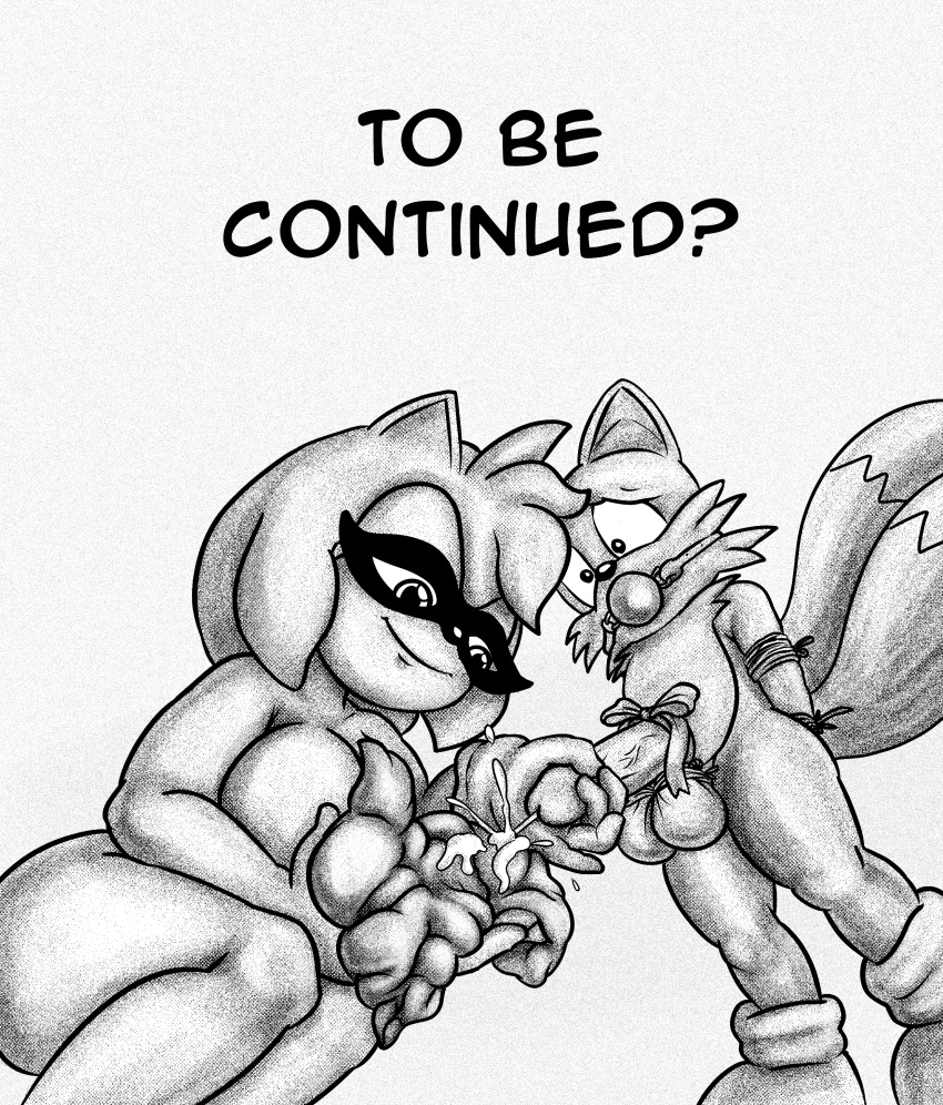 absurd_res amy_rose anthro ball_gag canid canine comic dominant dominant_female duo ejaculation eulipotyphlan feces female fox gag hedgehog hi_res humanoid lordcuckness male male/female mammal mask miles_prower scat sega sonic_the_hedgehog_(series)
