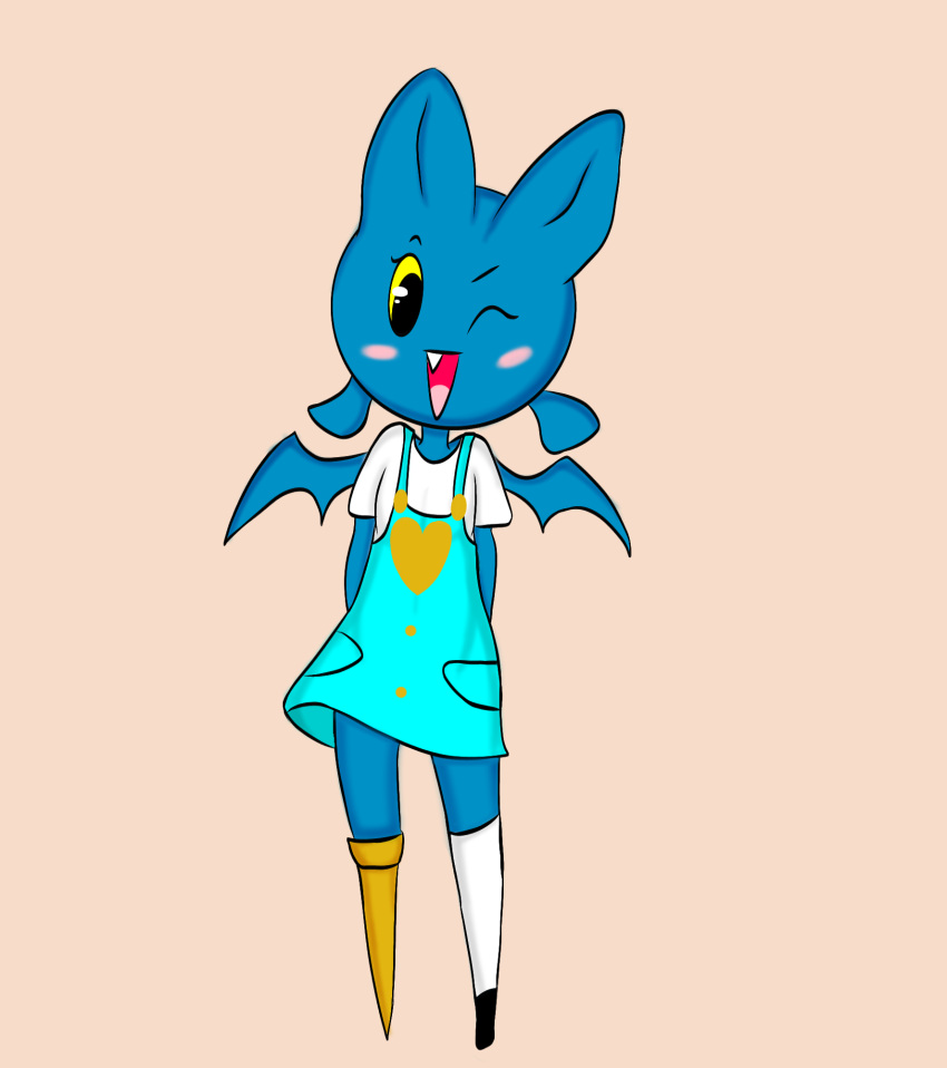 adorabat anthro bat cartoon_network female female/female feral hi_res mammal mao_mao:_heroes_of_pure_heart riverxa solo