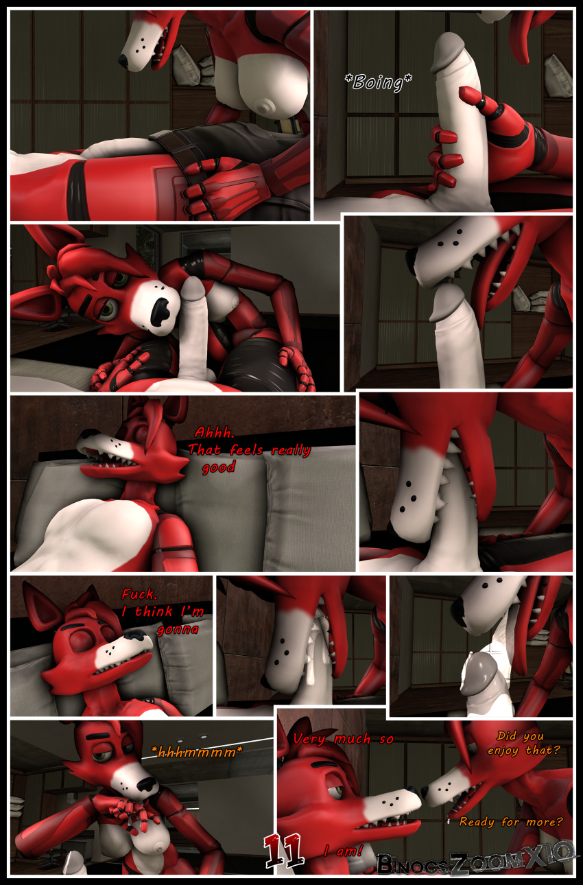 3d_(artwork) 5_fingers absurd_res animatronic anthro balls big_breasts binocszoomx10 bodily_fluids breasts crossgender cum cum_in_mouth cum_inside digital_media_(artwork) duo erection fellatio female fingers five_nights_at_freddy's foxy_(fnaf) genital_fluids genitals hair hi_res humanoid_genitalia humanoid_penis licking machine male male/female nipples nude open_mouth oral penile penis penis_lick profanity robot scottgames selfcest sex source_filmmaker square_crossover teeth tongue tongue_out