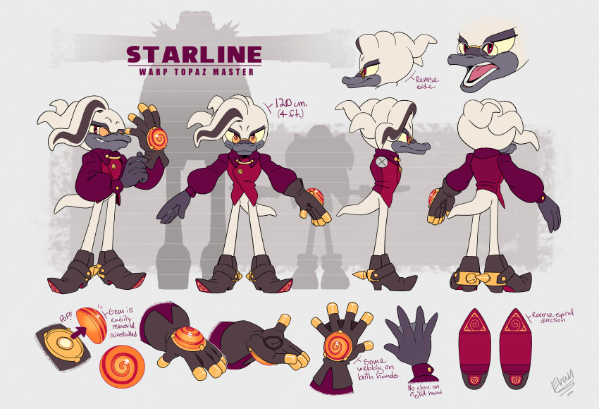 2019 absurd_res anthro beak bottomless brown_clothing brown_footwear brown_gloves brown_hair brown_handwear brown_shoes character_name clothed clothing doctor_starline dr._eggman english_text evan_stanley eyewear footwear front_view fur gem glasses gloves grey_beak hair handwear hi_res idw_publishing information jacket long_sleeves male mammal membrane_(anatomy) monotreme multicolored_hair official_art open_beak open_mouth platypus purple_clothing purple_jacket purple_topwear red_clothing red_eyes red_jacket red_topwear sega shoes side_view signature smile smirk solo sonic_the_hedgehog sonic_the_hedgehog_(comics) sonic_the_hedgehog_(idw) sonic_the_hedgehog_(series) spikes suit_jacket tail teeth_showing text topwear two_tone_hair webbed_hands white_body white_fur white_hair yellow_sclera