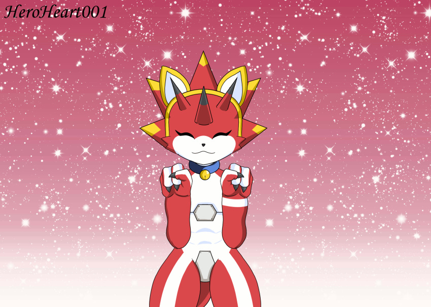 abs animated anthro bandai_namco bell bell_collar betelgammamon codpiece collar dancing digimon digimon_ghost_game fake_ears heroheart001 hi_res horn male red_body scalie solo