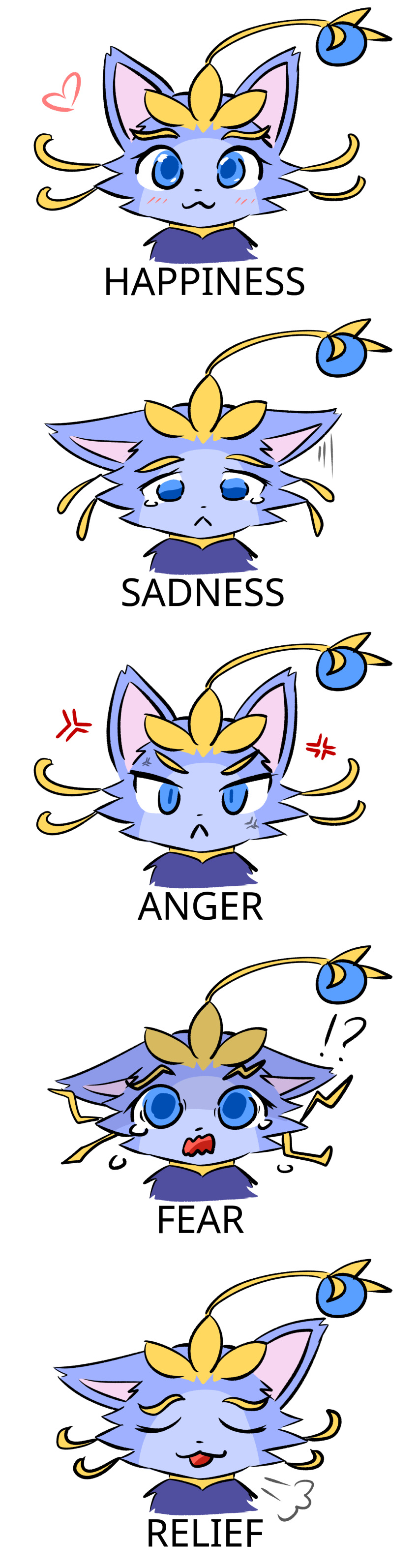 absurd_res angry domestic_cat felid feline felis female feral happy hi_res league_of_legends mammal relieved riot_games sad scared solo yuumi_(lol) yuumisocute