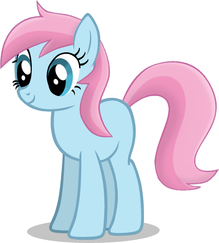 blue_body blue_eyes blue_skin earth_pony equid equine fan_character female friendship_is_magic hasbro hi_res horse mammal mane my_little_pony pink_mane pink_tail pony solo tail tank_legendary_man water_lilly