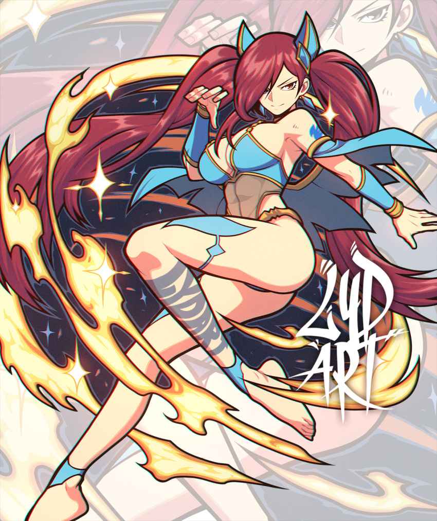 erza_scarlet fairy_tail highres lydart_mclo non-web_source