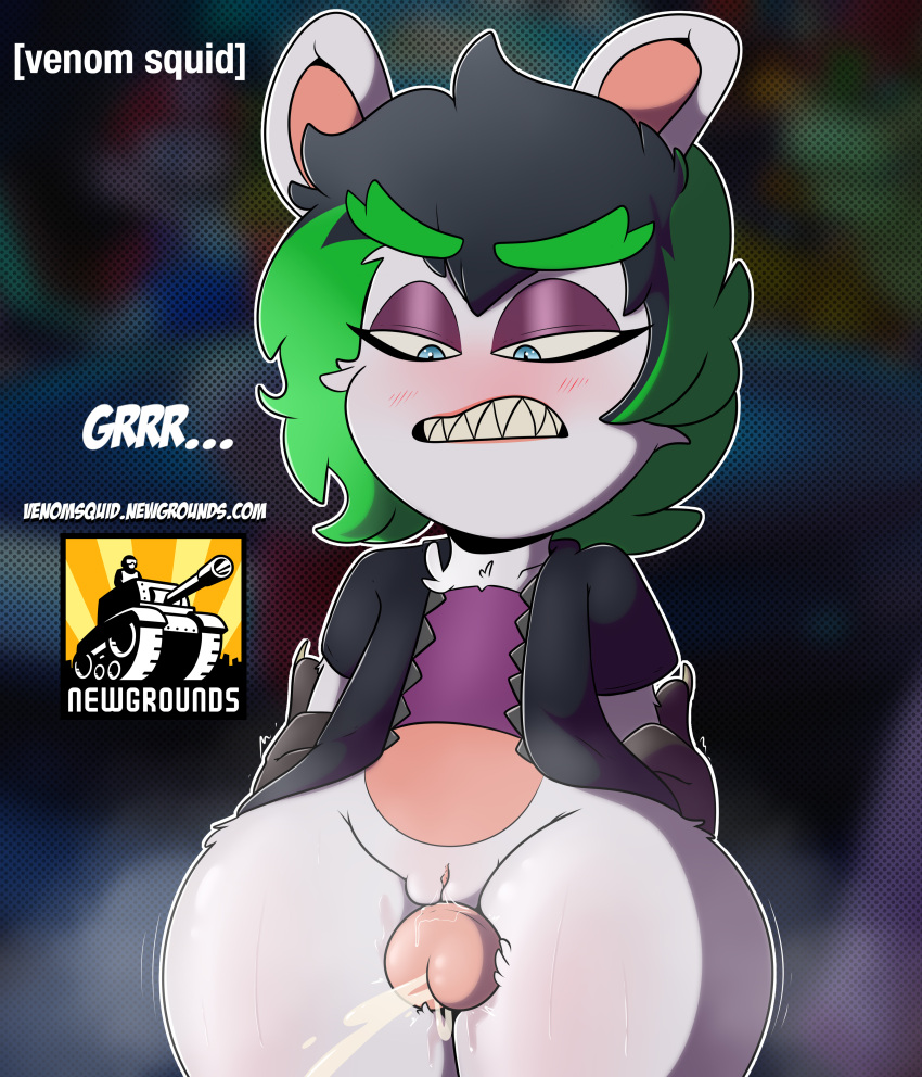 absurd_res angry anon anthro blue_eyes blush bodily_fluids clothed clothing cum digital_media_(artwork) duo edge_(mario_plus_rabbids) erection fangs female fur genital_fluids genitals gloves grabbing_arms green_hair hair handwear hi_res humanoid interspecies lagomorph legwear looking_down male male/female mammal mario_bros mario_plus_rabbids_sparks_of_hope muscular_thighs nintendo penis pussy pussy_juice rabbid raving_rabbids rayman_(series) sex simple_background teeth text thick_thighs thigh_highs thigh_sex ubisoft url venomsquid white_body
