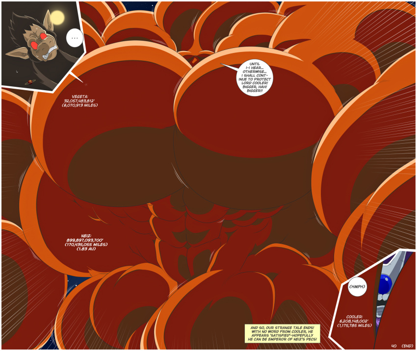 abs alien alien_humanoid between_pecs big_muscles big_pecs big_tail bodily_fluids body_size_growth brown_body brown_fur clothing cooler_(dragon_ball) dnapalmhead dragon_ball fur group growth hi_res huge_muscles huge_pecs huge_tail humanoid hyper hyper_muscles hyper_pecs larger_male macro male mammal multicolored_body muscle_growth muscular muscular_arms muscular_legs muscular_male muscular_thighs neiz_(dragon_ball) nude oozaru pecs primate purple_body red_body red_eyes size_difference size_transformation smaller_male space sweat tail thick_thighs torn_clothing transformation trio vegeta white_body