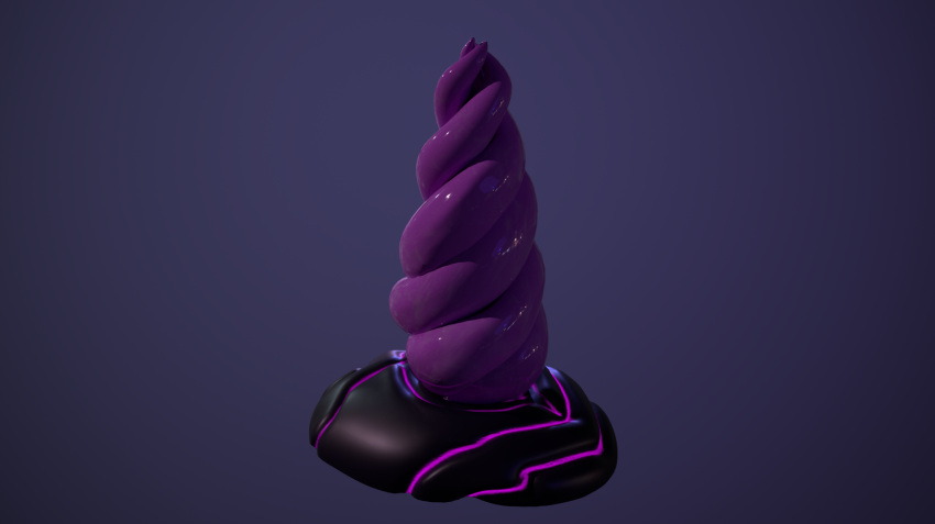 3d_(artwork) digital_media_(artwork) erection genitals hi_res male nirit_ling penis purple purple_penis tentacles