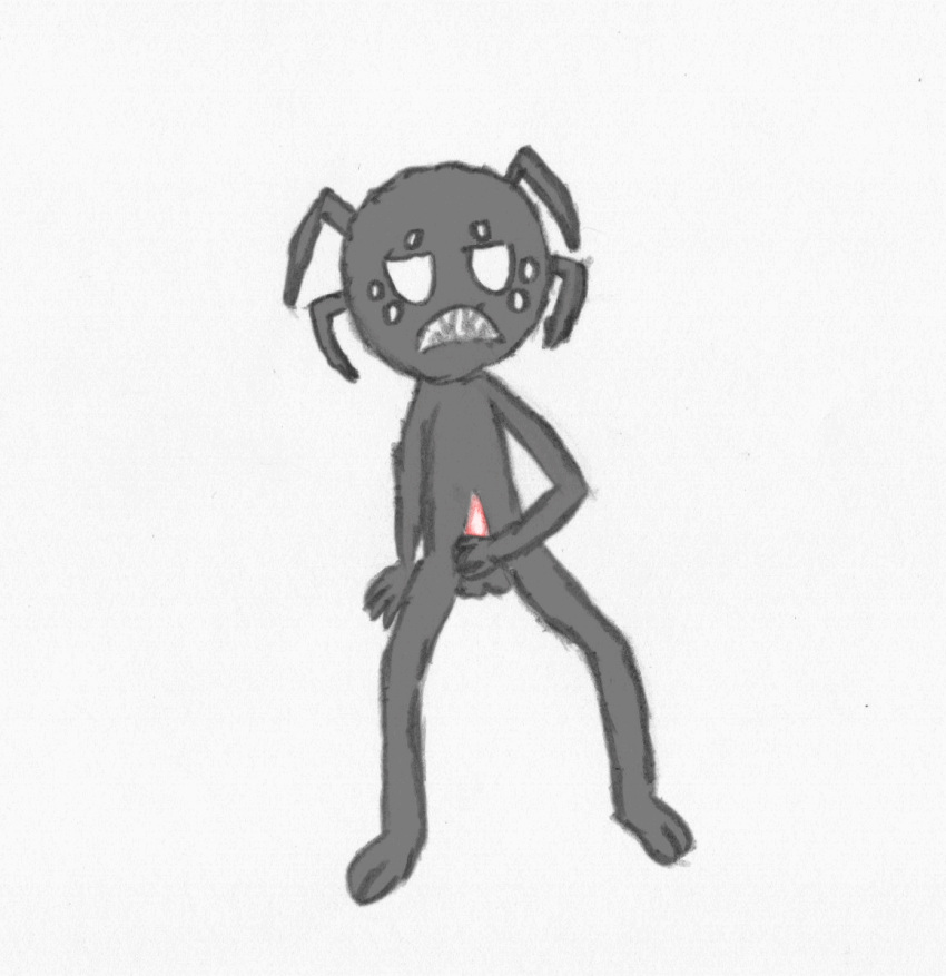 animal_genitalia animated anthro arachnid arthropod balls beatchupichu black_body black_fur bodily_fluids cum cum_on_belly cum_on_body cum_on_penis cum_on_self don't_starve fangs fur genital_fluids genitals klei_entertainment looking_pleasured male masturbation orgasm orgasm_face penile penile_masturbation penis pink_penis sharp_teeth short_playtime sitting solo spider tapering_penis teeth webber