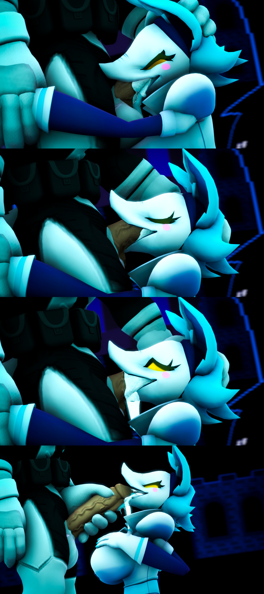3d_(artwork) absurd_res adam_(juicyducksfm) anthro bodily_fluids canid canine canis cum cum_in_mouth cum_inside deltarune digital_media_(artwork) drinking drinking_cum duo fan_character female forced forced_oral genital_fluids genitals glowing glowing_eyes hand_holding hand_on_head hands_on_hips hi_res holding_penis juicyducksfm male male/female mammal oral penis sega sex sonic_the_hedgehog_(series) source_filmmaker surprised_expression tasque_(cryptiacurves) tasque_manager touching_penis undertale_(series) vein veiny_penis wolf yellow_eyes