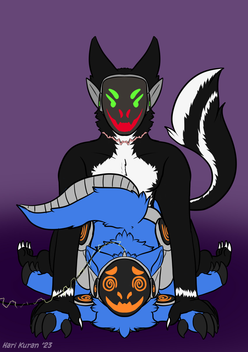 absurd_res harikuran hi_res hybrid hypnosis kinktober machine mind-control mind_control protogen reprogramming sergal virus