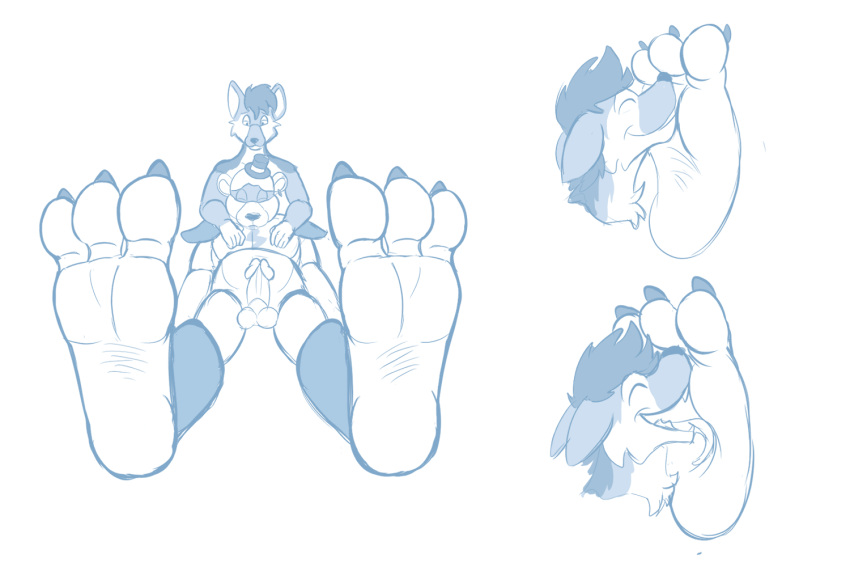 2023 3_toes anthro balls bear blue_and_white bodily_fluids cale_(alonelywolf44) canid canine canis claws clothing countershade_fur countershade_neck countershading duo erection eyes_closed feet five_nights_at_freddy's five_nights_at_freddy's:_security_breach foot_fetish foot_focus foot_lick foot_play foot_sniffing fur genitals glamrock_freddy_(fnaf) greeb_(artist) hair hat hat_only headgear headgear_only headwear headwear_only humanoid_genitalia humanoid_hands humanoid_penis licking looking_down lying male male/male mammal monochrome mostly_nude nude on_back open_mouth penis prick_ears savior scottgames sharp_teeth short_hair smiling_at_partner sniffing snout soles steel_wool_studios teeth toe_claws toe_curl toes tongue tongue_out top_hat top_hat_only tuft unconscious wolf wrinkle wrinkled_feet wrinkled_soles wrinkles